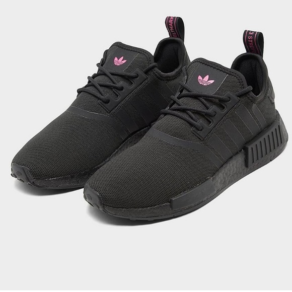 Adidas NMD R1 Primeblue Triple Black - Picture 1 of 6